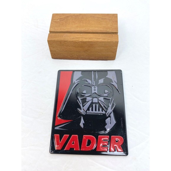 Star Wars Darth Vader  handmade All occasion  Card  With Wood Stand - Picture 6 of 7